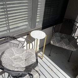 Black Metal Patio Chairs - Decorative Design