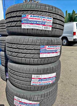 🎖️235 40 18 American Tires Con 50,000 millas de Garantía
