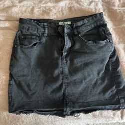 Garage skirt size S - black denim skirt