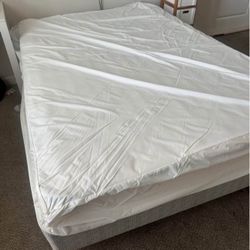 Mattress, Box Spring And Frame 