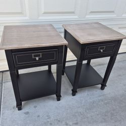 Brand New, Just Assembled//  Pair Of Nightstand 