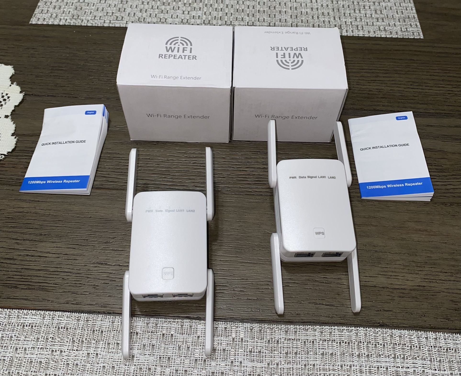 Wi-Fi Range Extender, Wi-Fi Repeater (Set Of 2)