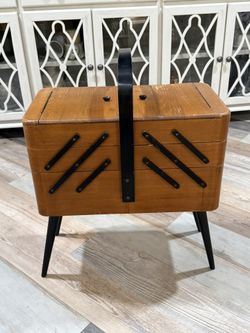 Antique Sewing Storage