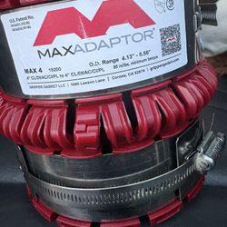 MAXADAPTOR The Universal Shielded Sewage Coupling