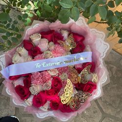 Beautiful Mixed Rose Bouquet