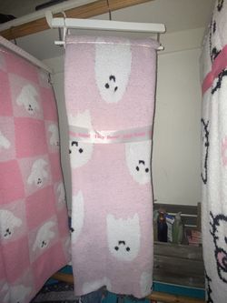 Light Pink Ghost Blanket
