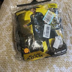 Black Adam Halloween Costume. New! $15