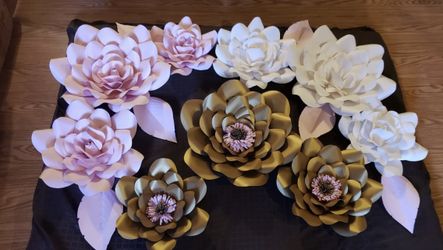 Paper flowers