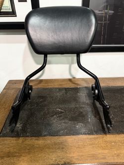 Harley Motorcycle Sissy Bar with Backrest Pad
