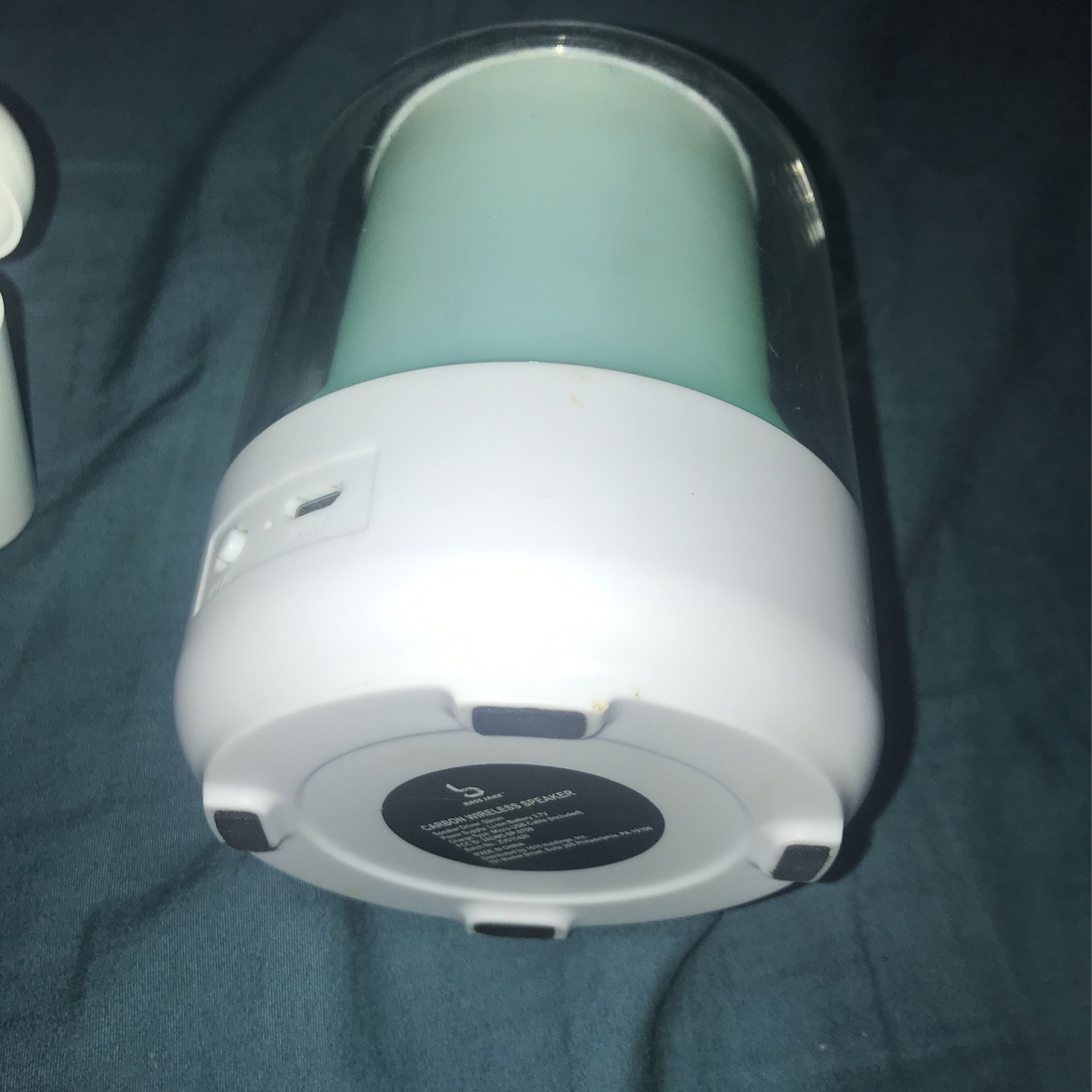 Bluetooth Headphones And A Bluetooth Speaker