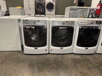 MAYTAG XL CAPACITY WASHER DRYER ELECTRIC SET FREE DELIVERY