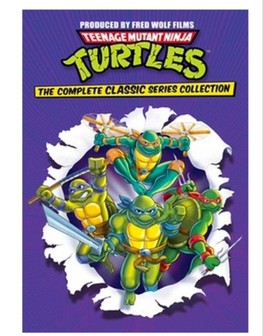Teenage Mutant Ninja Turtles: The Complete Classic Series DVD
