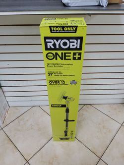 Brand new ryobi 18-volt one+ Cordless telescoping power scrubber