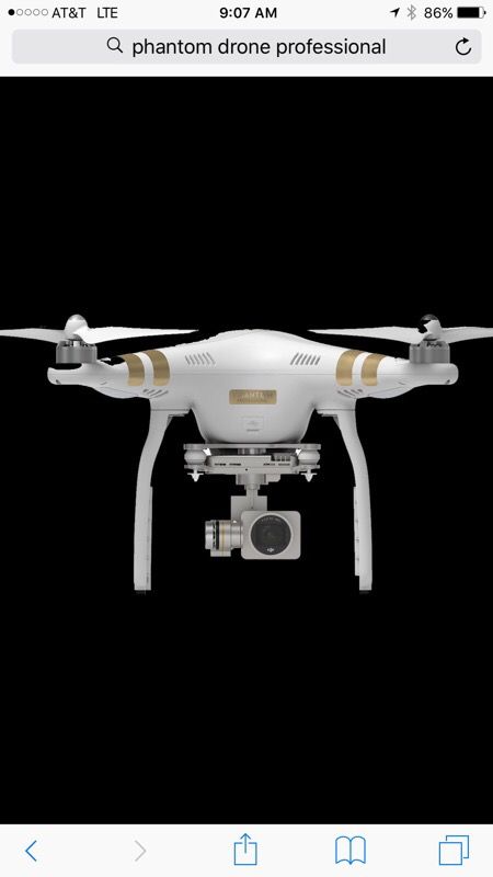 Drone Dji phantom professional 3 drone