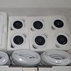 6 Camaras De Seguridad - 6 CCTV Security Cameras 