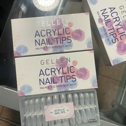 Gellen Acrylic Nail Tips 