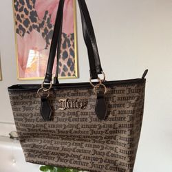 Juicy Couture Purse & Matching Wallet