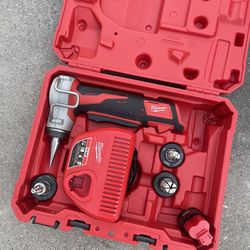 Milwaukee M12 12-Volt Lithium-Ion Cordless PEX Expansion Tool Kit w/ 1x 1.5 Ah Battery 3x Expansion Heads & Case  $335