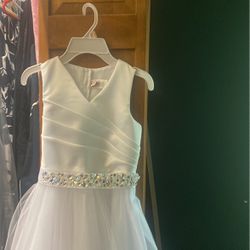 Girls Wedding/ First Communion Dress Size 9/10