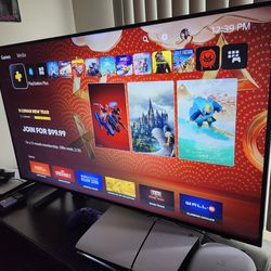 PS5 Slim Console 2TB extra ,dual sense edge crystal UHD TV setup