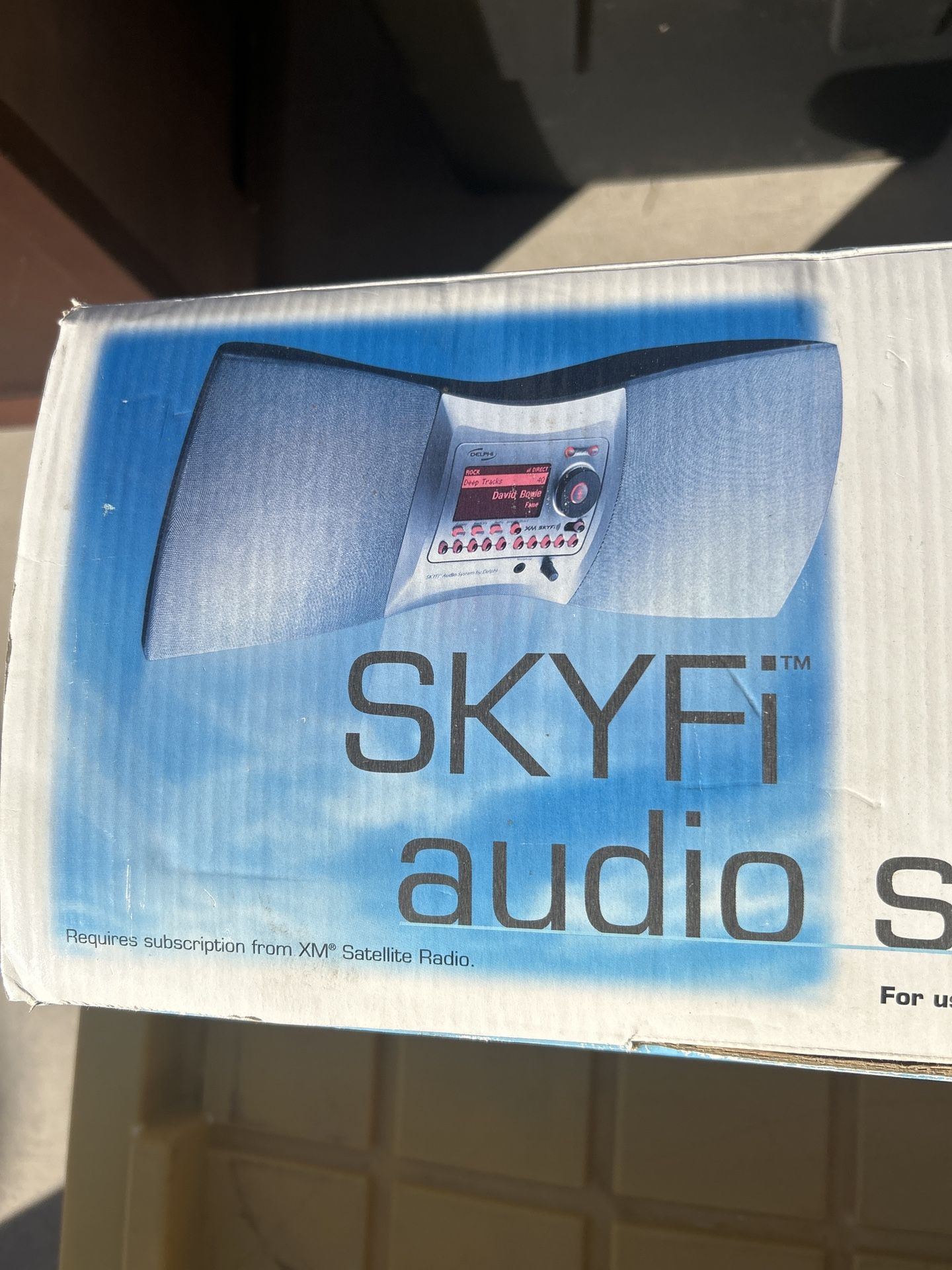 Delphi SKYFi XM Satellite Radio Audio System 