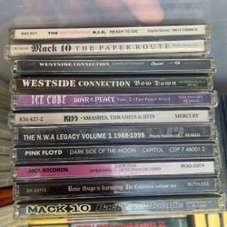 Music CD’s Bundle Rap HipHop Rock