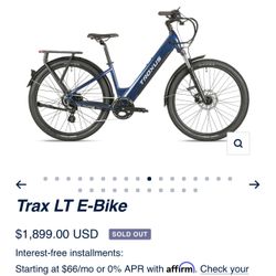 Brand New Troxus Ebike 