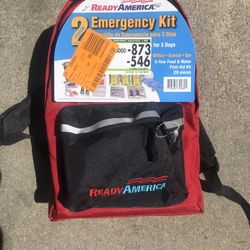 2 Person 72 Hours Emergency Backpack Kit Set