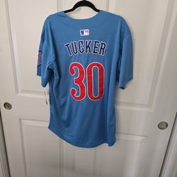 Kyle Tucker Jersey Baby Blue (Large)