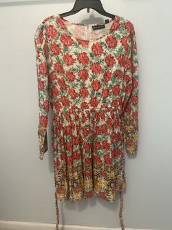 New York N Company Long Sleeves Dress,Large