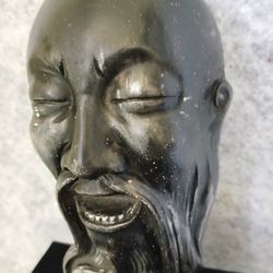 Chinese Man SULPTURE  1950s- As Is-12"x 6"