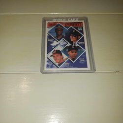 Derek Jeter Rookie Baseball Card