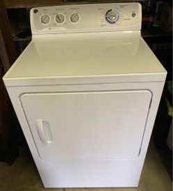 GE Electric Dryer White Front Load