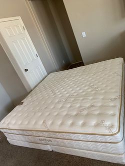 KING SAATVA MATTRESS AND FREE BOX SPRINGS