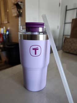 Purple Tupperware Tumbler