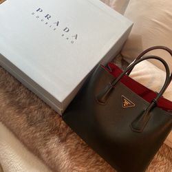 Prada Purse With Box And Dust Bag- Nearly Brand New 