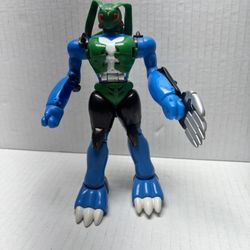 Digimon Digivolving Paildramon Exveemon Stingmon 6" Figure (Bandai 2000)