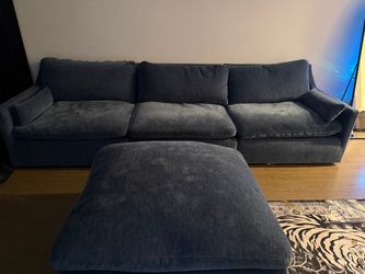 Brand new 10FT 3-Seat Sofa with Ottoman