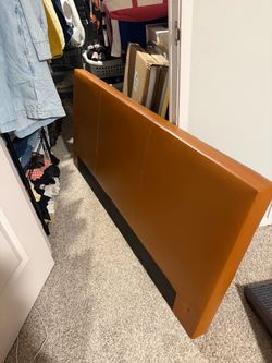 Faux Leather Queen Bed Frame