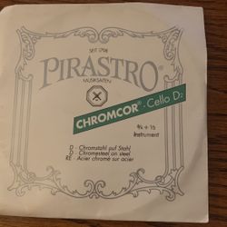 Pirastro Chromcor 3/4-1/2 Cello d String New