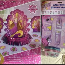 Rapunzel Center Pieces  Party  supplies