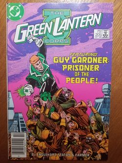 The Green Lantern Corps Oct 86 #205 Rare Varient