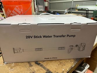 20V Cordless Stick Water Transfer Pump (Tool Only) – Like New