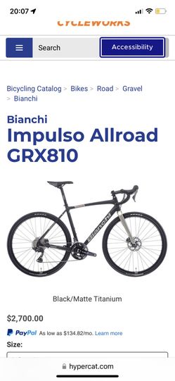 Bianchi impulso size chart sale