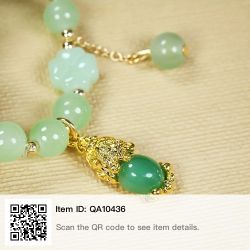 Exquisite Green Matching Decorative Bracelet Men's Fashion Jewelry Men's Bracelets