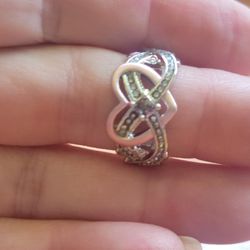 Infinity Heart Ring 