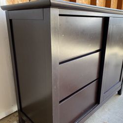 Cabinet With Drawers And Shelves 