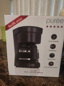 Puree 5 Cup Drip Coffee Maker