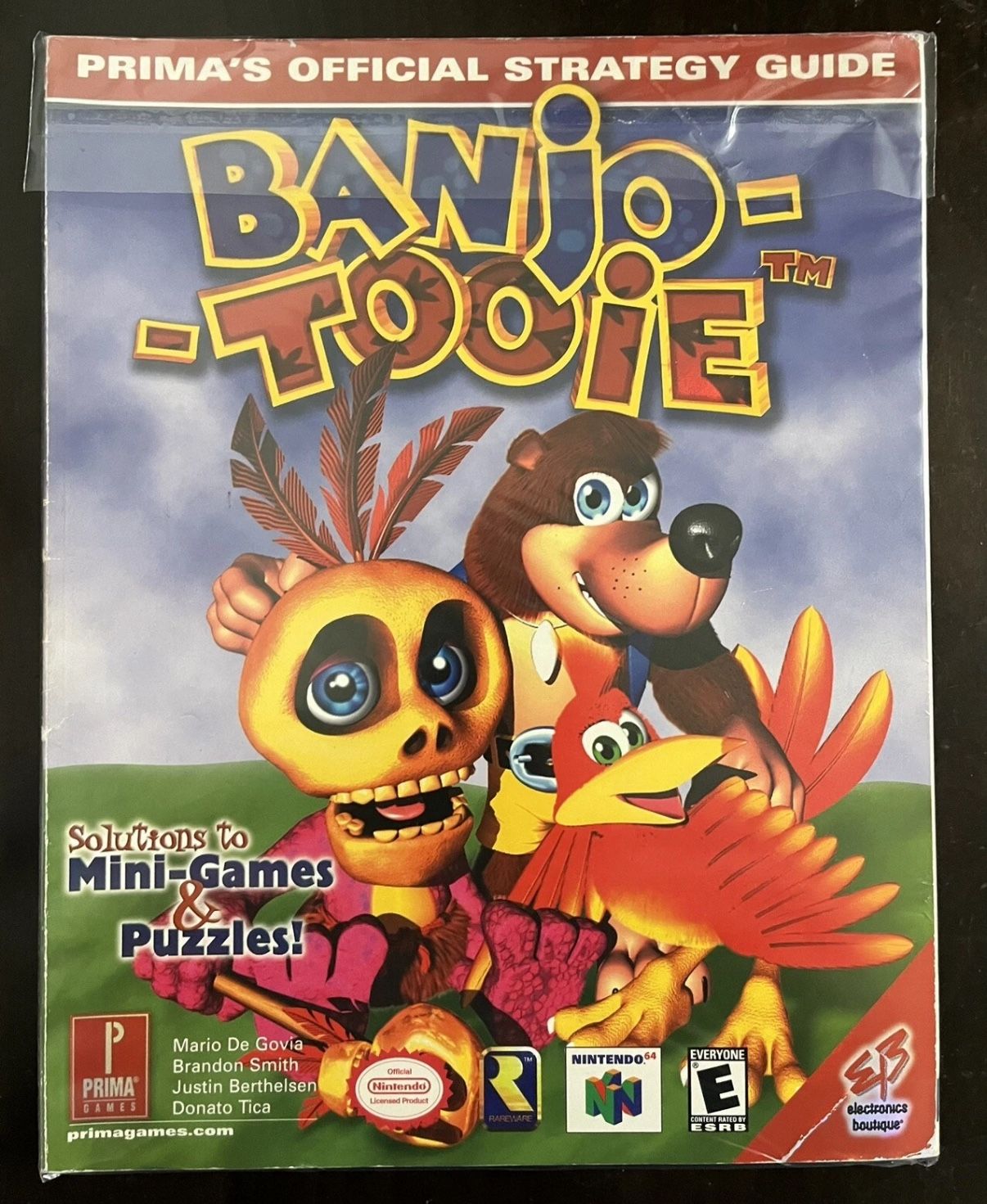 Banjo-Tooie: Prima's Official Strategy Guide 2000 N64 RARE & Very Good Condition