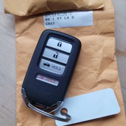 2020 And 2019 Honda Acord Remote Keys